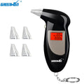 GREENWON AT-68S Alcohol Tester Digital Alcohol Detector Key Chain Breathalyzer Backlight Display