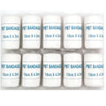 10PCS 4.5M/Roll PBT White Mesh Elastic Bandage Breathable Non-woven Wound Dressing 5/7/10CM Outdoor First Aid Fixed Bandage
