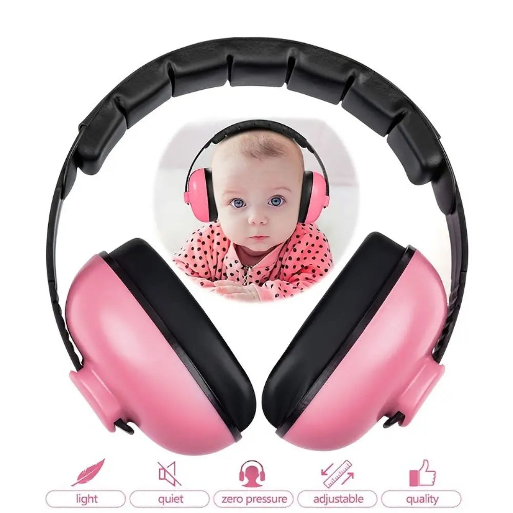 1pc Baby Ear Muffs Noise Cancelling Headphones For Infants, Safe & Comfortable Hearing Protectionbaby Shower Family Decorations