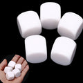 10 PCS/Set 20*20 mm White Dice 4 Side Filleted Corner Puzzle Game