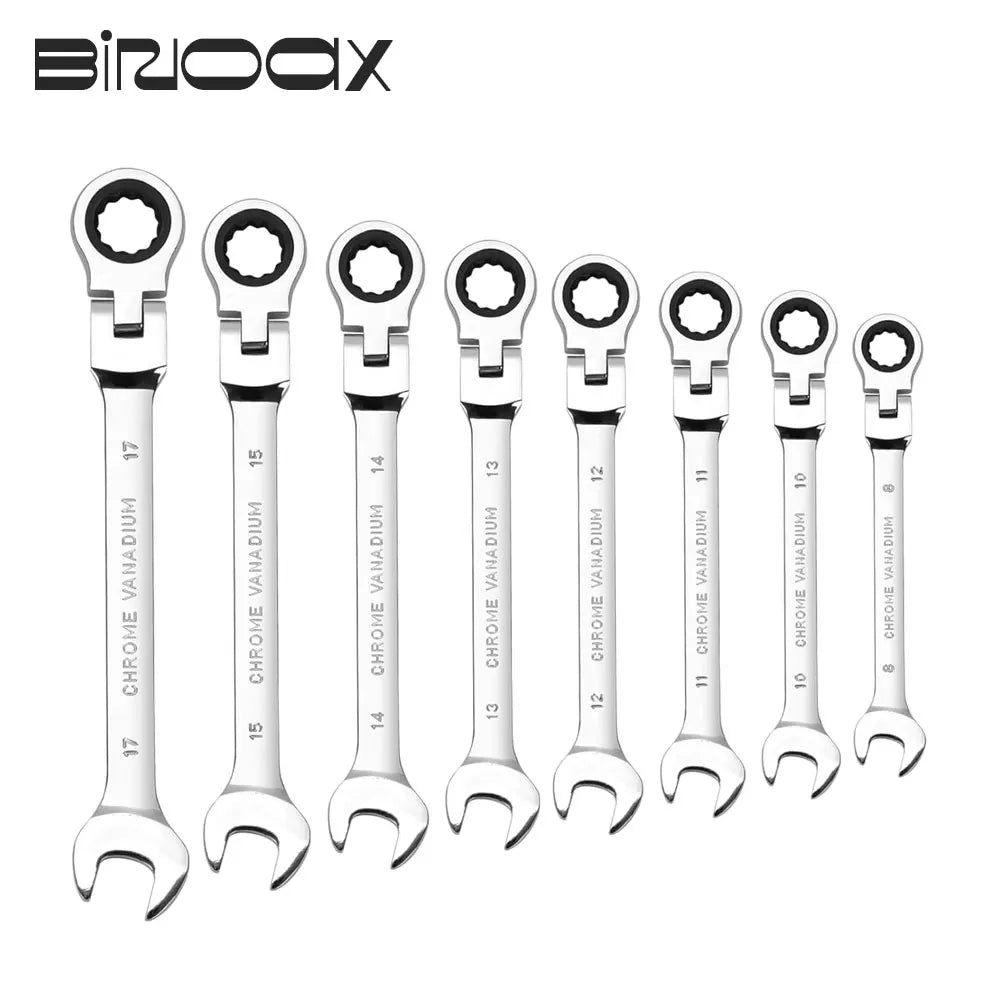 Adjustable Ratchet Wrench 6mm-24mm Repair Quick Wrench Bike Cars Mechanical Workshopl Hand Tool Box Keys Kit Socket