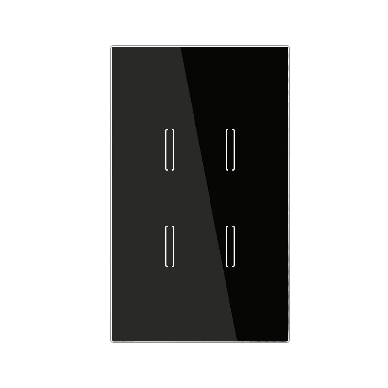 LiwoKit Wifi Smart Switch No Neutral Wire Install Touch Light Switch Suitable for SEMICOM Smart App Alexa Google Voice Control