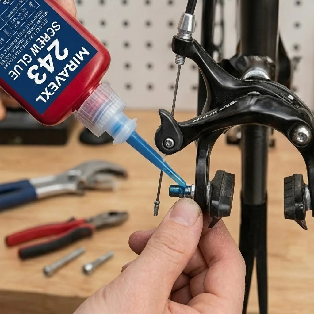 MIRAVEXL 30/50ml 243 Medium Strength Blue Thread Locker, Anaerobic Metal Adhesive for Anti-Loosening & Corrosion Prevention