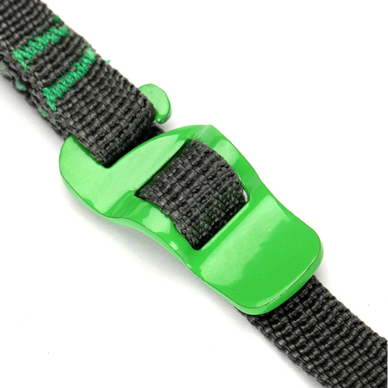 200cm Camping Outdoor Travel Equipment Durable Quick Release Luggage Strap with Stainless Steel Buckle Hook Release Type Gear