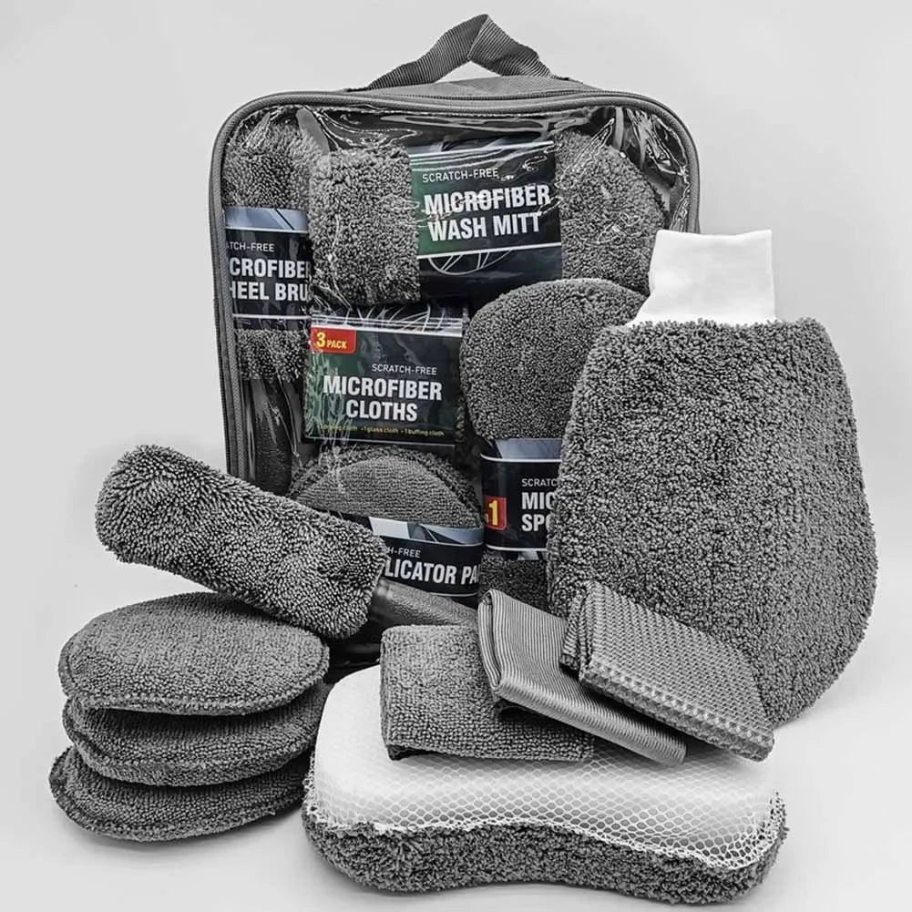 For Car Care Auto Detailing Detailing Service Gray Comprehensive Car Cleaning Kit Car Wash Kit Comprehensive Set