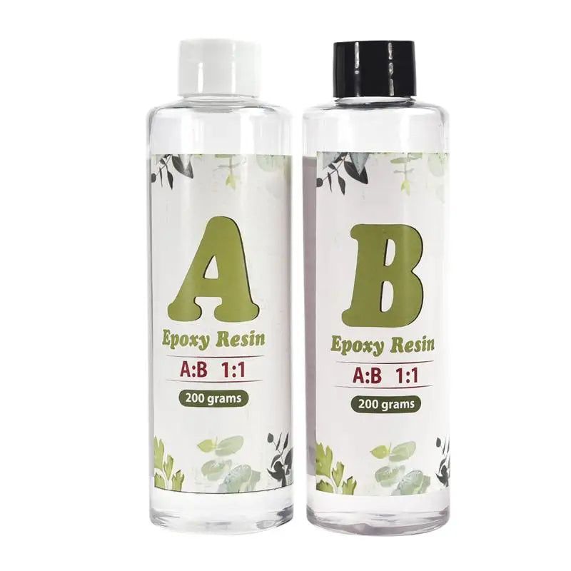 1:1 AB Resin Epoxy Glue High Adhesive Hardener Crystal Gel For DIY Resin Jewelry Making Accessory Gum Intarsia Adhesives Sealers