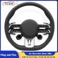 Dynamic Selecet Button Steering Wheel for Mercedes Benz AMG W204 W205 W221 W222 Cls Glc Gle Gls Gla Cla Glk Slc C63 E63 GLA45