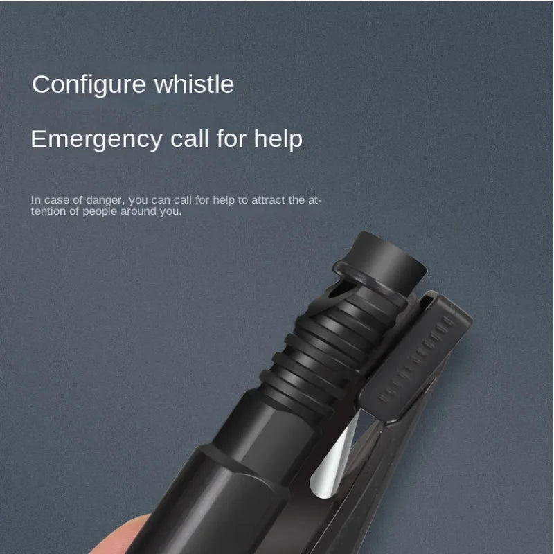 Mini Car Safety Hammer Emergency Rescue Kit Key Chain with Knife Seat Belt Cutter Window Glass Breaker Life Saving Tool