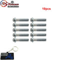 STONEDER Flanged Hex Bolt M6 x 30mm For Pit Dirt Bike ATV Quad Go Kart Engine