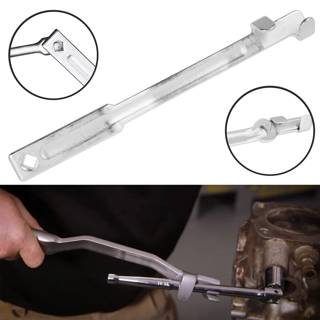 Universal Wrench Extension Tool Bar 15/13inch Adjustable Torque Wrench Extender Torque Amplifier Tools Lever Arm Extension