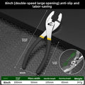 Baolian Adjustable Slip Joint Pliers 6"/8"/10" Big Mouth Fish Tail CarP Pliers 2nd Gear Automobile Repair Tool Slipper Plier