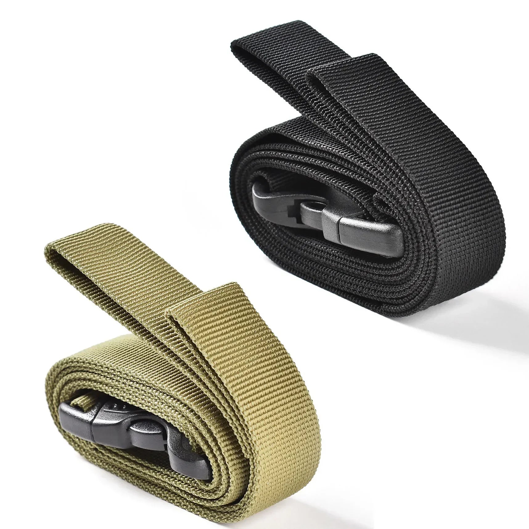 2/4Pcs Outdoor Travel Tied Belt Durable Nylon Cargo Tie Down Luggage Lash Belts Strap Camping Hiking Cargo Storage Straps Buckle