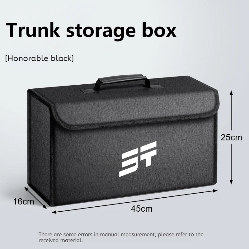 For Jetour ST T2 T3 X70 X70SM X95 DASHING 2025 2026 Car Trunk Storage Box Organizer Foldable Stowing Tidying Bag Car Accessories