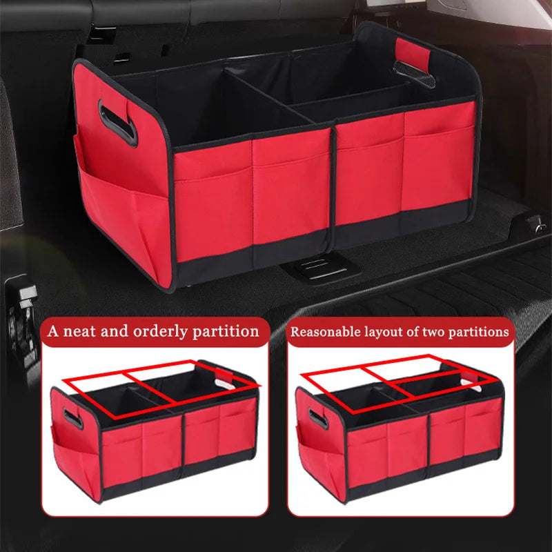 Car Storage Box, Trunk Storage Box, Oxford Cloth Storage Box, Large Capacity, Foldable