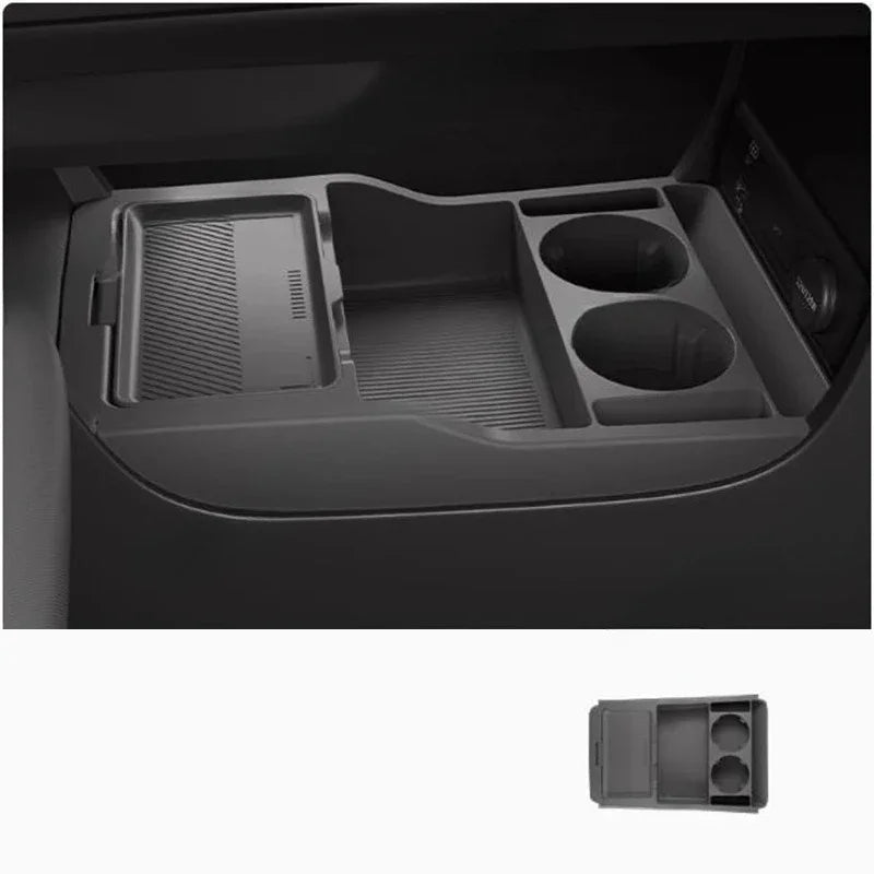 For Trumpchi S7 Silicone Storage Box  Center Console under Layer Modification Special Car Interior Accessories Organizer