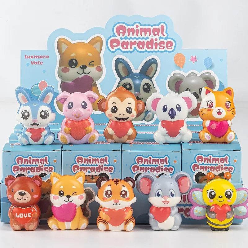 Soft Squishy Slow Rising Food Toy Blind Box Collectible Figures for Kids Stress Relief Gift