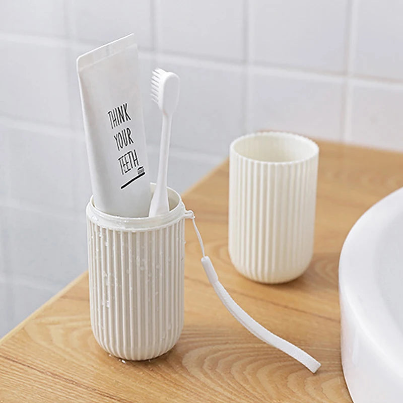 Portable Toothpaste Toothbrush Protect Holder Case Travel Camping Storage Box