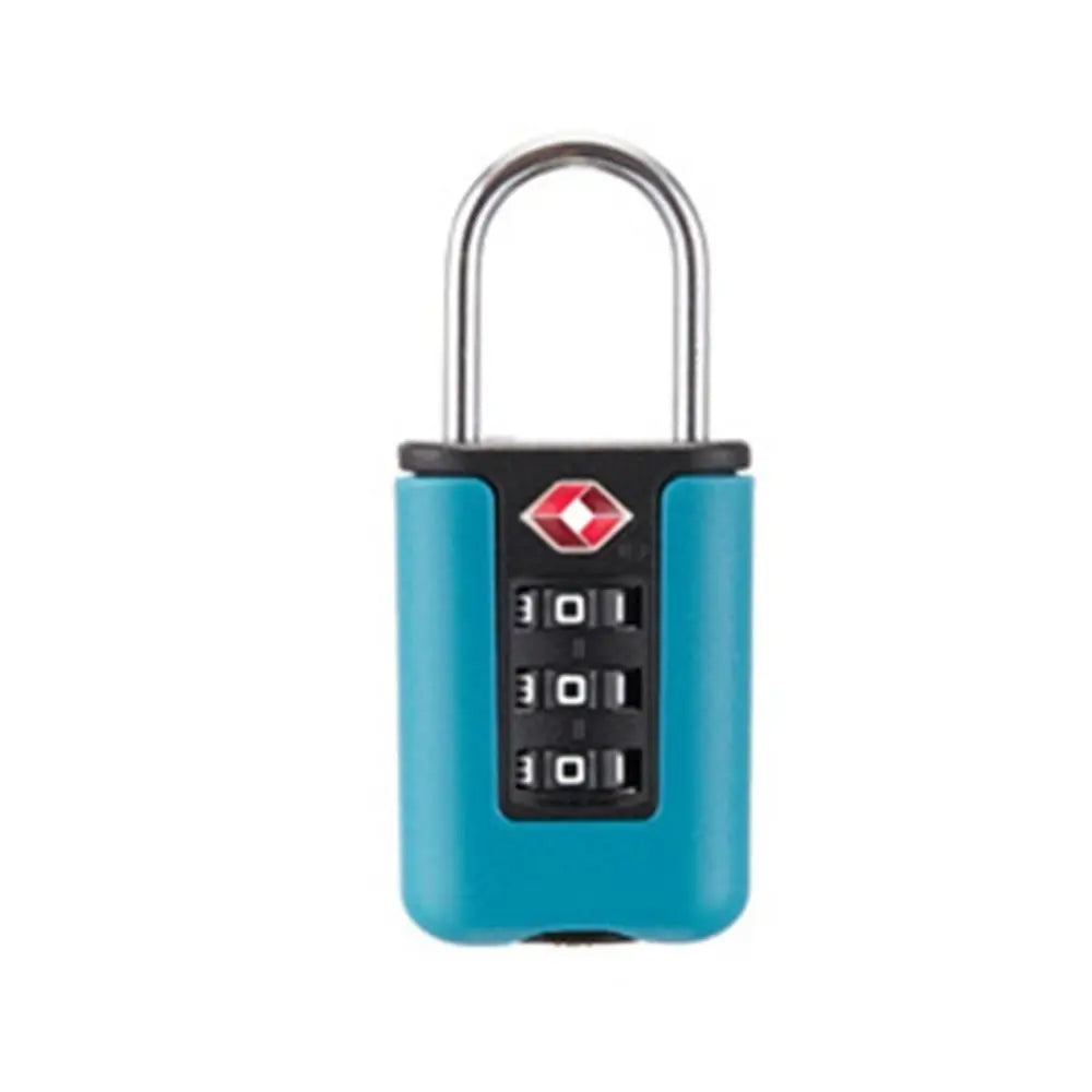 Portable TSA 3 Digit Combination Lock Anti-theft Security Tool Customs Password Lock Cabinet Lock Travel