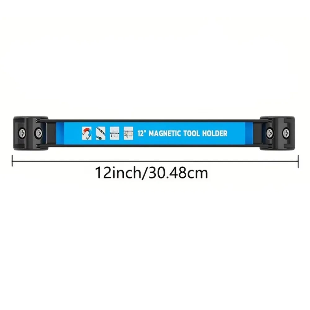 High Quality Heavy Duty Magnetic Tool Holder Space Saving Wall Mounted Wrench Holder Home Durable Organizer Rack