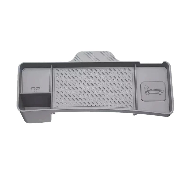 For Tesla Model YL/Model 3 Highland/Model Y Juniper 2025+ High Quality Durable Silicone Console Phone ETC Storage Tray Organizer