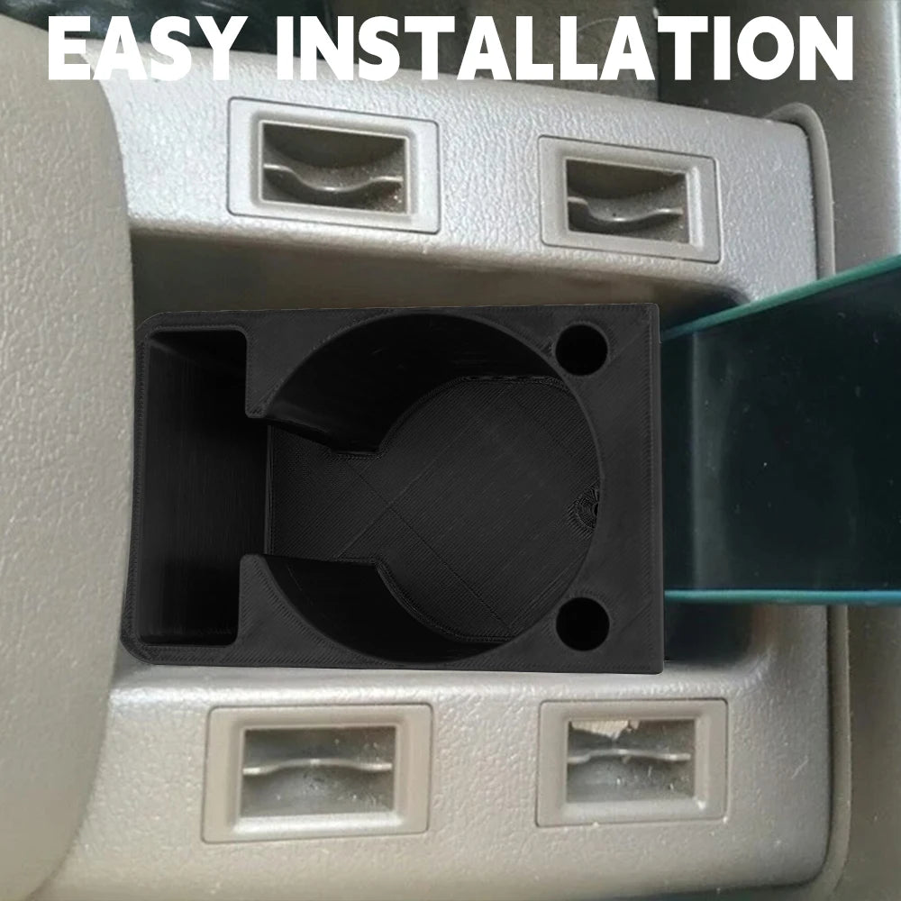 Square Insert Cup Holders For Toyota Landcruiser 80 Series Armrest Box Beverage Cup Holder