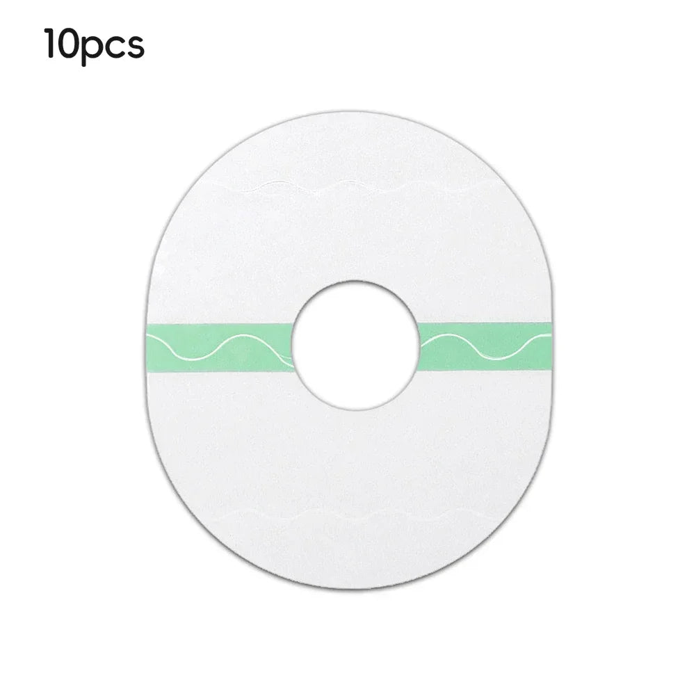10pcs Transparent Waterproof Adhesive Patches Freestyle Libre Sensor Covers Patch Clear CGM Overpatch Tape Long Lasting