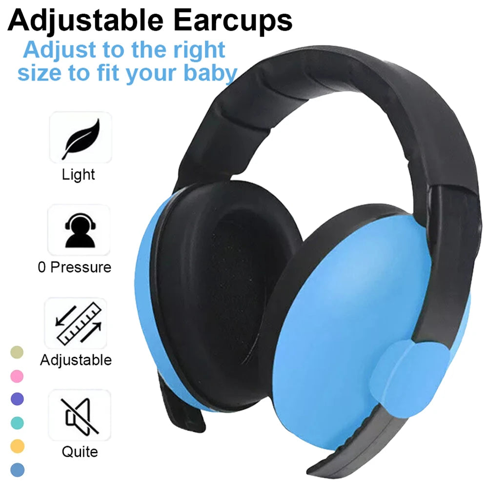 Baby Earmuffs 3 Months-5 Years Old Child Baby Hearing Protection Safety Earmuffs Noise Reduction Ear Protector