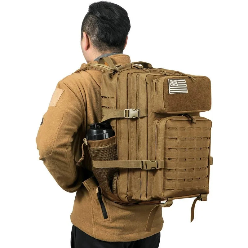 20L/45L 1680D Nylon Waterproof Trekking Fishing Hunting Bag Backpack Outdoor Rucksacks Tactical Sports Camping Hiking