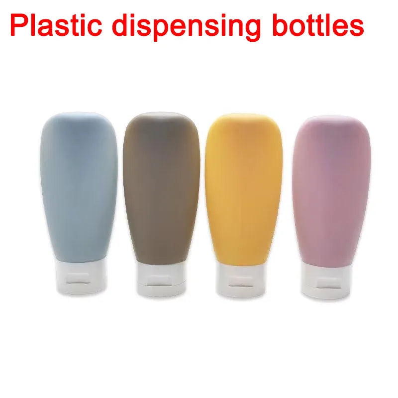 NEW 60ML Travel Containers Set Refillable Travel Bottle Everything for Travel Bottles Set Shampoo Bottles Kit  LXPTZ03