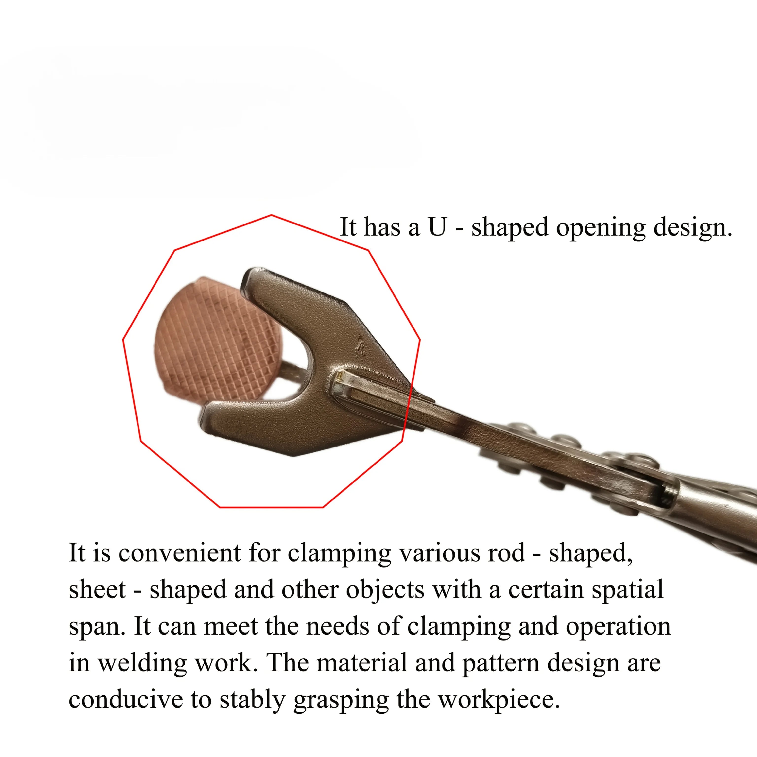 10-Inch Plugweld Welding Pliers with Copper Alloy Backing & -Jaw Locking Clamp - Heavy-Duty Mig for Automotive Body Repair