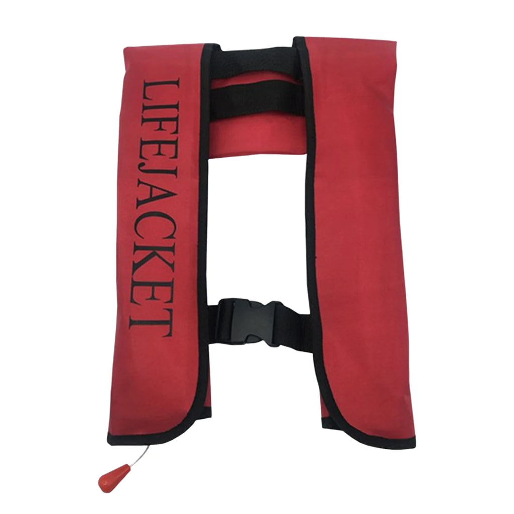 Automatic Inflatable Life Jacket with Reflective Strips & Safety Whistle Swim Vests for Water Sports Fishing Rafting Accessories