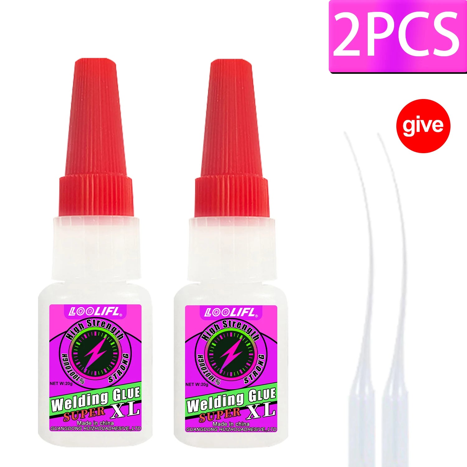 5PCS 50g super glue,high-strength oily welding glue,universal strong instant adhesive, suitable for wood,ceramics,metal DIY