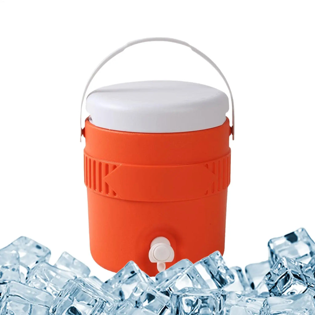 NEW Gallon Water Bottle 3.8L Camping Coolers Long-Lasting Insulation Beverage Serveware Portable Drink Dispensers For Outdoor