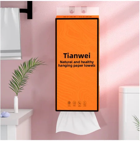 Hanging Tissue Paper Large Pack1280Whole bag of Household Kitchen Paper Towels, tissues fou the car。