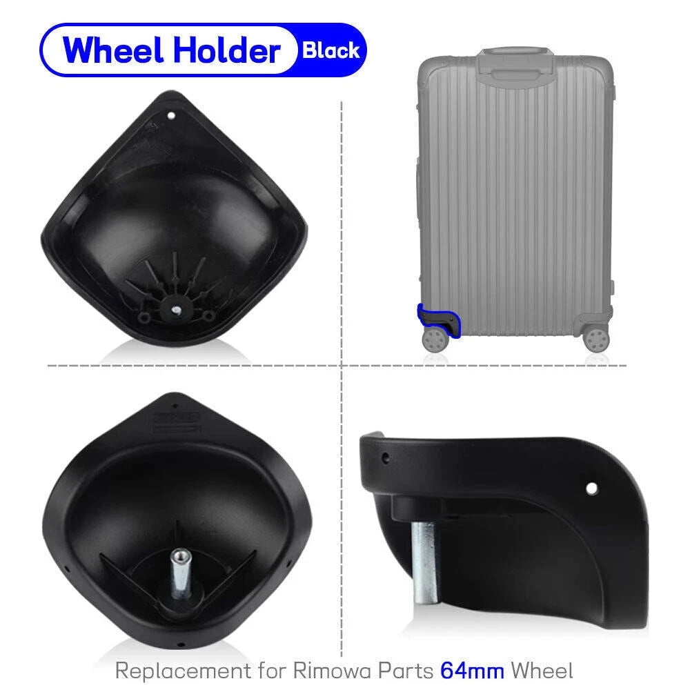 Suitcase Base Replacement for Rimowa Wheels Fixed Bace Repair Luggage Accessories Wheel Arch Travel Organizer