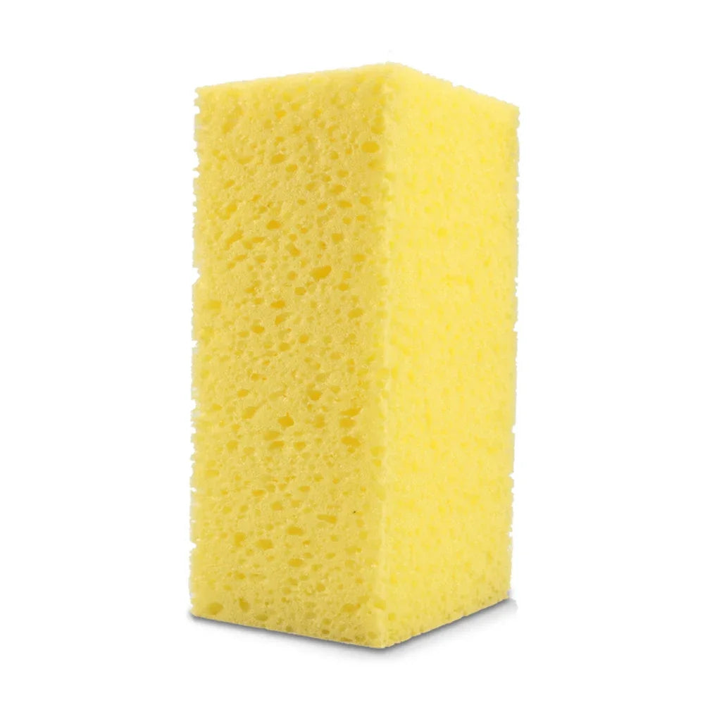 Huge Waxing Car Wash Sponge Wipe Car Sponge Block Car Cleaning Beauty Supplies Car Motorcycle Wash Sponge Yellow