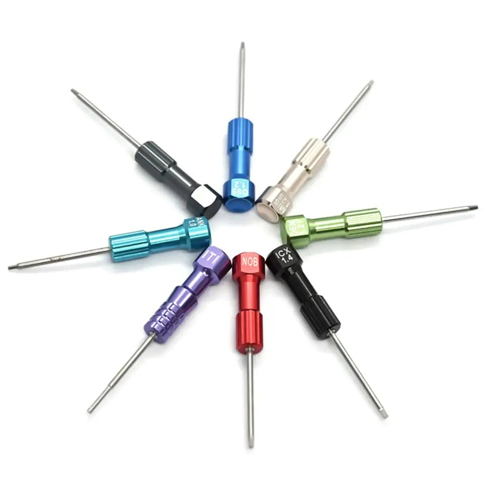 1PC Durable 6.2cm Technician Screwdriver Stainless Steel DIY Tool Kit Multiple Color Micro Screwdriver