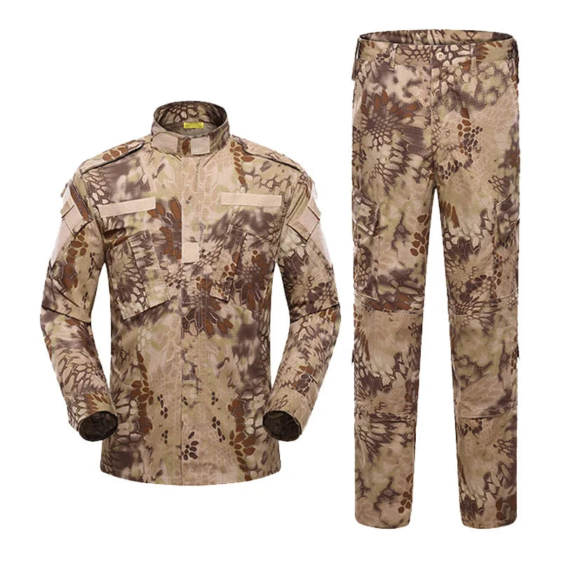 Tactical Hunting Training Suit, Russian EMR Camouflage Tactical Top, Tactical Suit, VKBO Combat Suit Set SUMMER SUIT