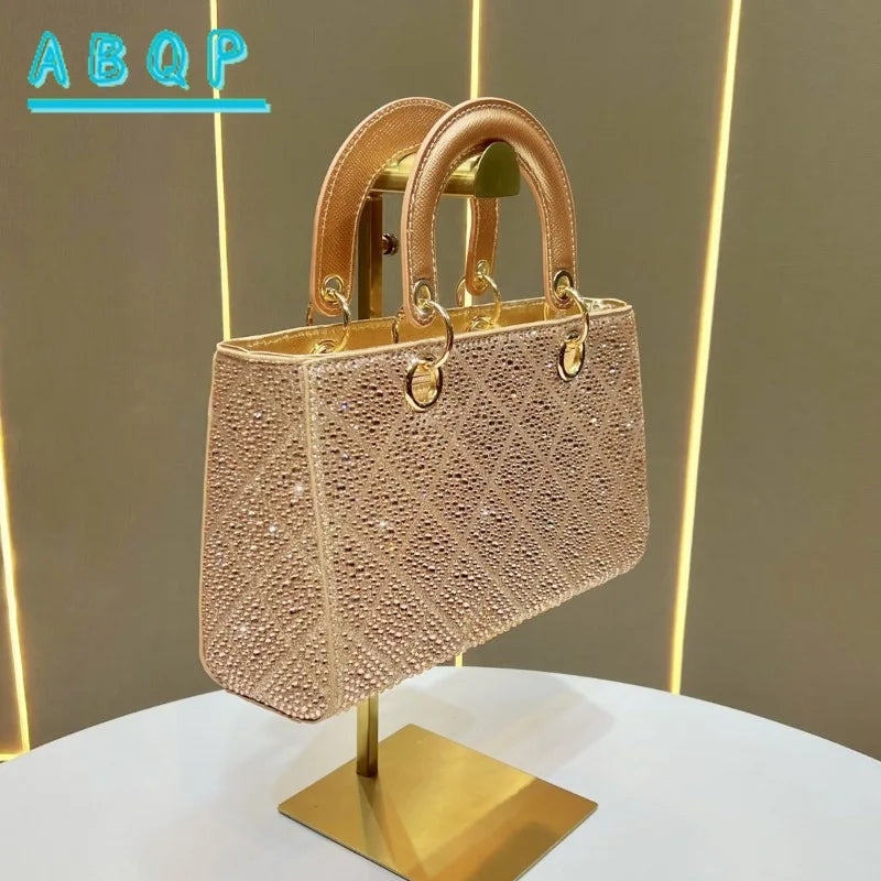 New Evening Handbag Luxurious Diamond Sparkling Dinner Party Women's Handbag Fashion Casual Women's Shoulder Crossbody Bag