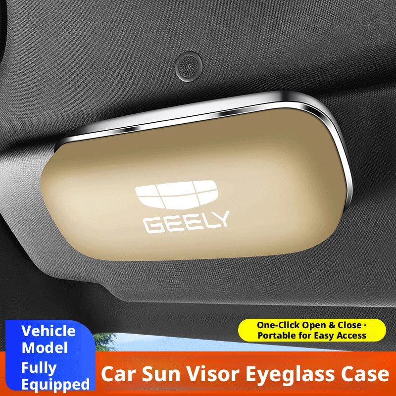 Suitable for Geely Car Glasses Case Dihao Xingrui Boyue L Galaxy Starship 7 Star Wishes Sunglasses Case Car Glasses Clip Storage