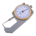 Thickness Gauge Tester Measuring 0-10mm Flat Sheet Leather Craft Tool High Precision Manual Measuring Too 0.05 mm Durable