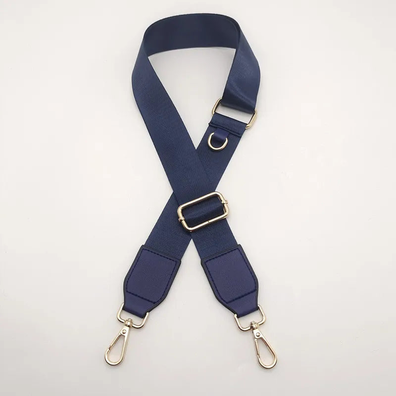 New Solid Color Nylon Bag Accessories D-type Buckle Hanging Small Bag Style Crossbody Strap Adjustable Backpack Shoulder Strap