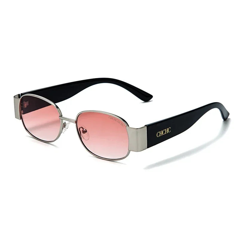 CH Sunglasses Women Brand Sunshade High Quality Color Lenses Design Thick Edge Personality Eyewear
