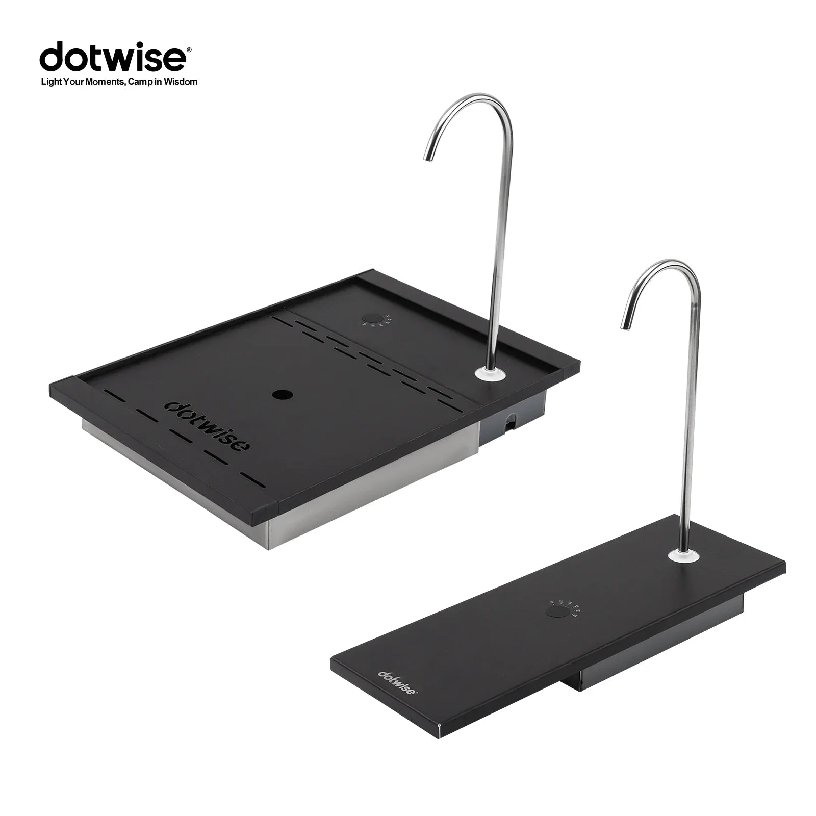 IGT Electric Water Dispenser Camping IGT Water-proof Electric Water Pump Aluminium Table Unit Plate IGT Table Accessory