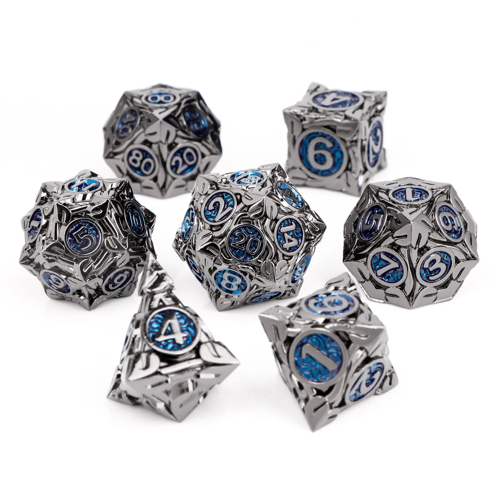 D and D Dice RPG Metal Dice for DnD Polyhedral Dice For Dungeons and Dragons Dice Role Playing Games D&D Dice Gifts Green Dice