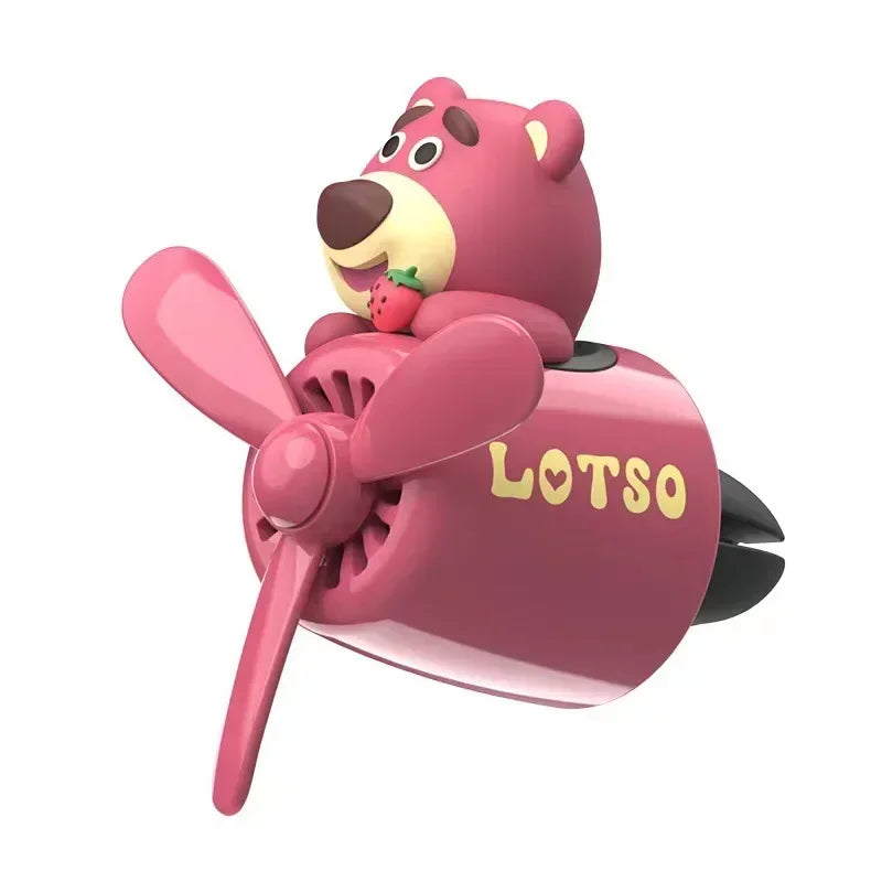 Cartoon Stitch Lotso Mickey Winnie the Pooh Car Air Freshener Perfume Diffuser Auto Accessory Fragrance Car Ornaments