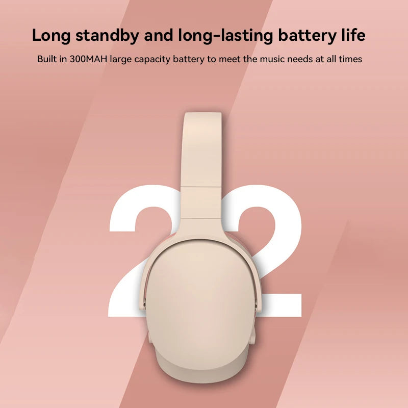 P2961 Wireless Bluetooth Headphones HiFi Stereo  Noise Cancelling Headsets Sport Gaming Music Earphones With Mic 2026 NEW