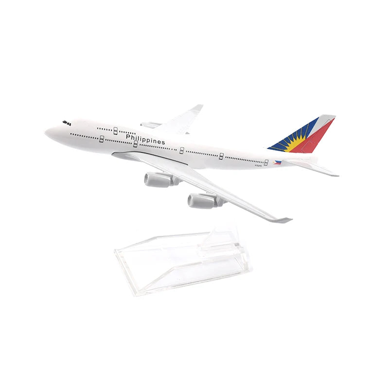 JASON TUTU 16cm Philippines Airbus A380 Airplane Model Airplane Diecast Metal 1/400 Scale Planes