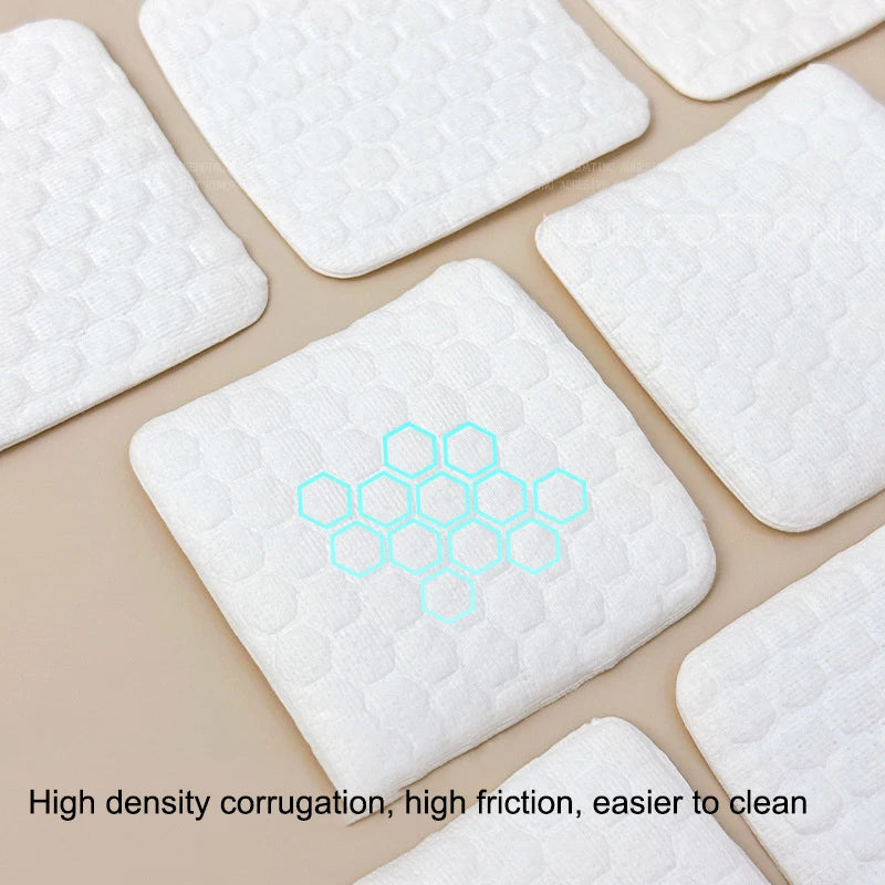 200/500Pcs Thickening Profession Cotton Pads For Nail Wipes Lint-Free Nail Cotton Gel Polish Remover Nail Art Cleaning Tools