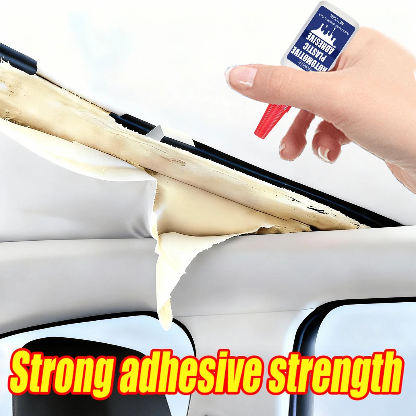 Super Strong Glue 20g (7-Pack), Cyanoacrylate Adhesive, Suitable for Hard Plastics, Crafts, Ceramics, Picture Frames, Leather, Metal, Strong Adhesive Liquid Glue Tool, Christmas DIY